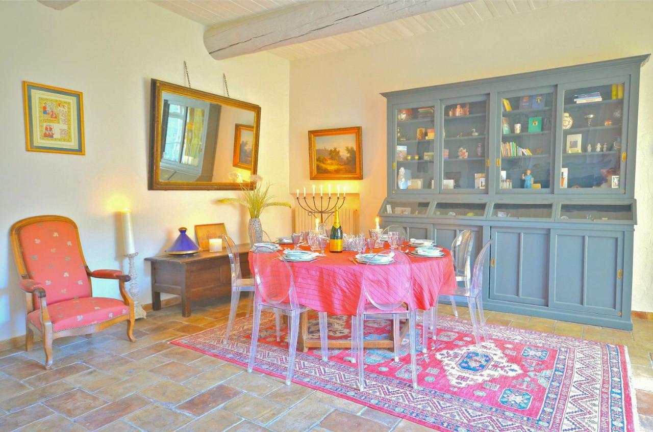 Ferme St Roch Villa Robion en Luberon Buitenkant foto